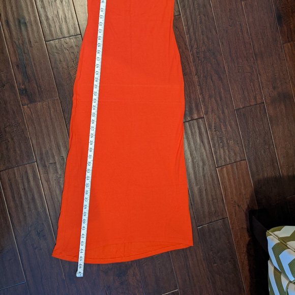 Orange H&M Midi Dress - Picture 4 of 4
